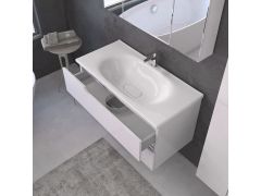 Ormarić EURI WHITE 100cm donji sa lavaboom