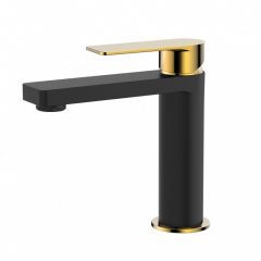 Copen NOOK slavina za lavabo Brushed Gold Black 100