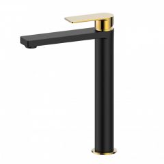 Copen NOOK slavina za lavabo XL Brushed Gold Black 101