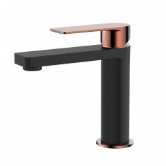 Copen NOOK slavina za lavabo Rose Gold Black 100